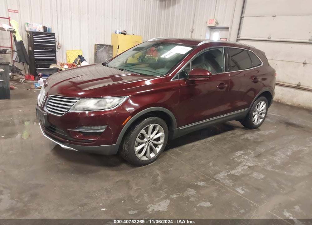 2016 LINCOLN MKC SELECT VIN: 5LMCJ2D90GUJ26949