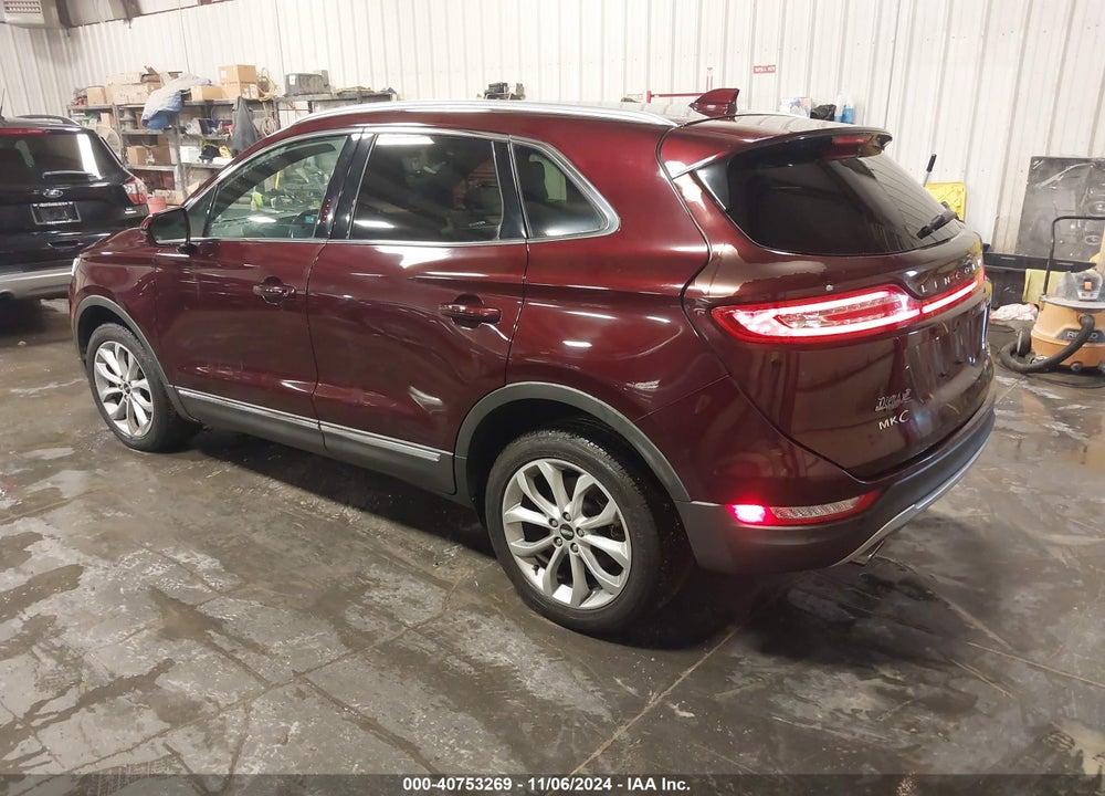 2016 LINCOLN MKC SELECT VIN: 5LMCJ2D90GUJ26949