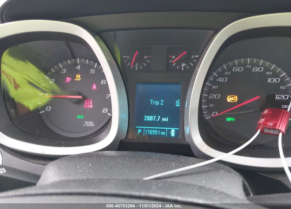 2012 CHEVROLET EQUINOX 1LT VIN: 2GNALDEK4C6112736
