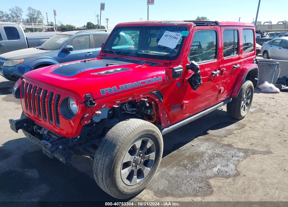 2022 JEEP WRANGLER 4XE UNLIMITED RUBICON 4X4 VIN: 1C4JJXR68NW228818