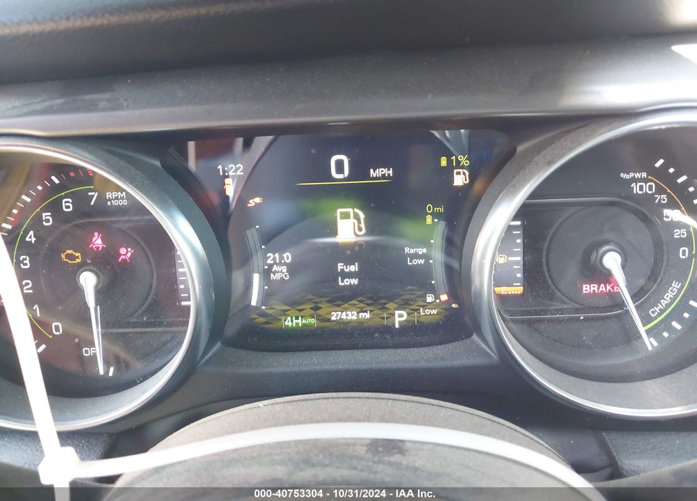 2022 JEEP WRANGLER 4XE UNLIMITED RUBICON 4X4 VIN: 1C4JJXR68NW228818