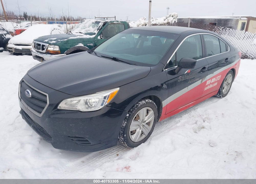 2016 SUBARU LEGACY VIN: 4S3BNAA64G3047933