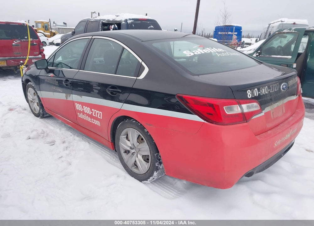 2016 SUBARU LEGACY VIN: 4S3BNAA64G3047933
