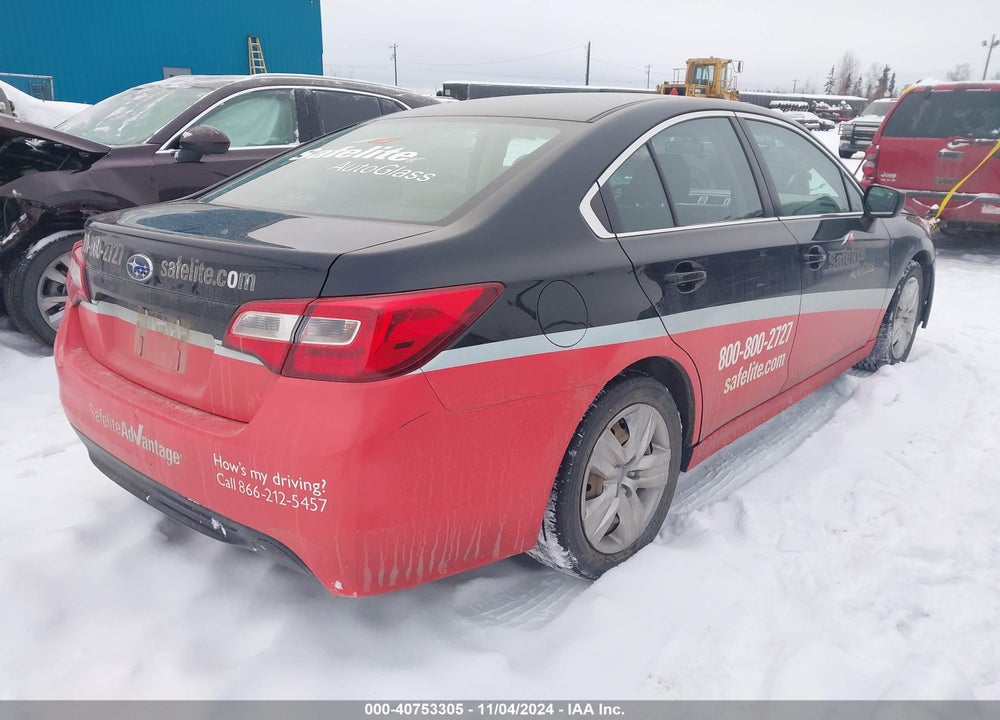2016 SUBARU LEGACY VIN: 4S3BNAA64G3047933