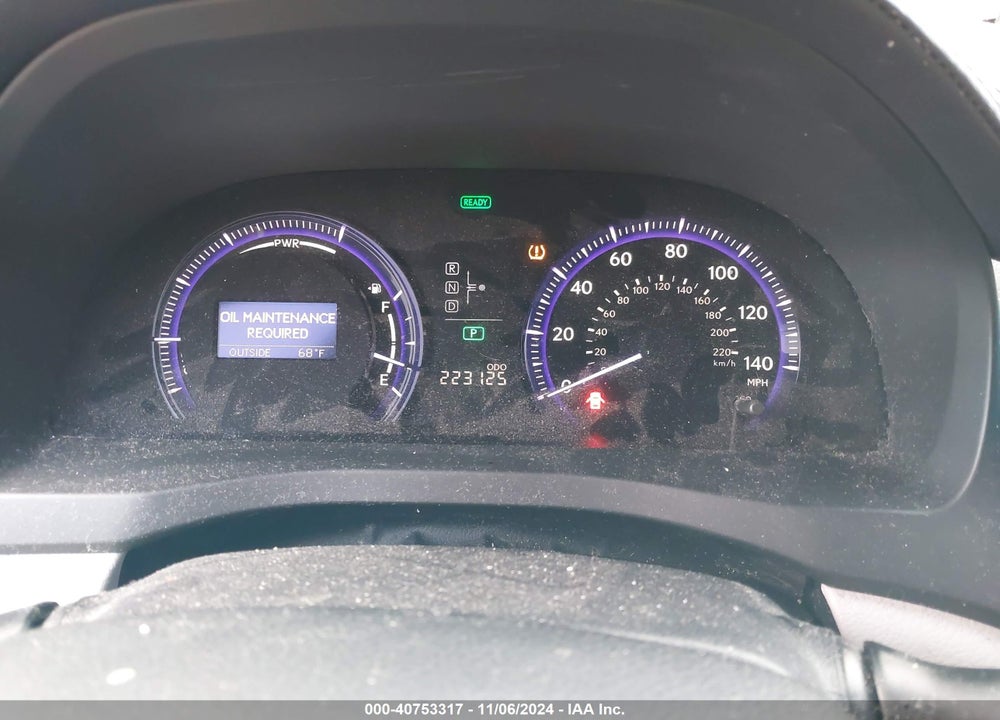 2010 LEXUS HS 250H PREMIUM VIN: JTHBB1BA8A2019690
