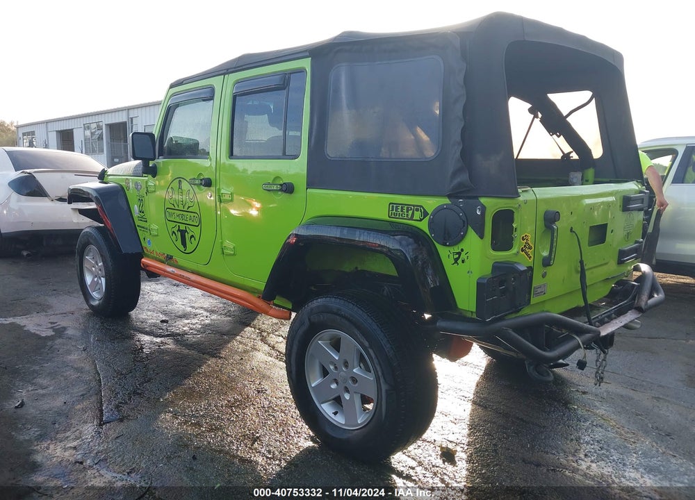 2013 JEEP WRANGLER UNLIMITED SPORT VIN: 1C4BJWDG2DL542253