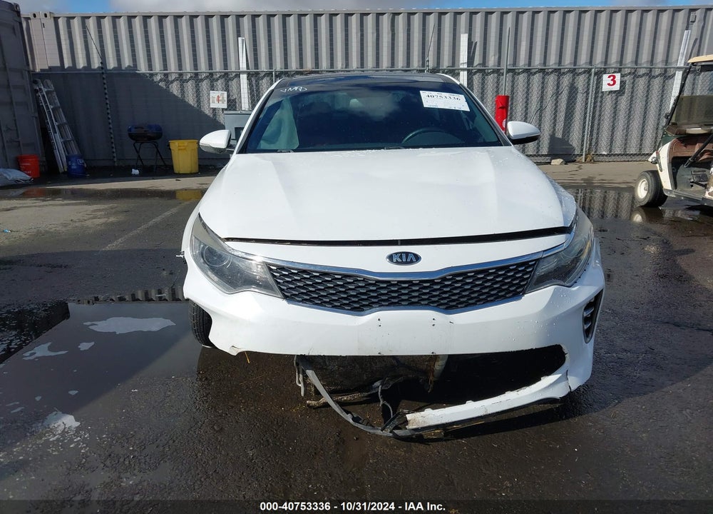 2016 KIA OPTIMA SX TURBO VIN: 5XXGW4L27GG016710