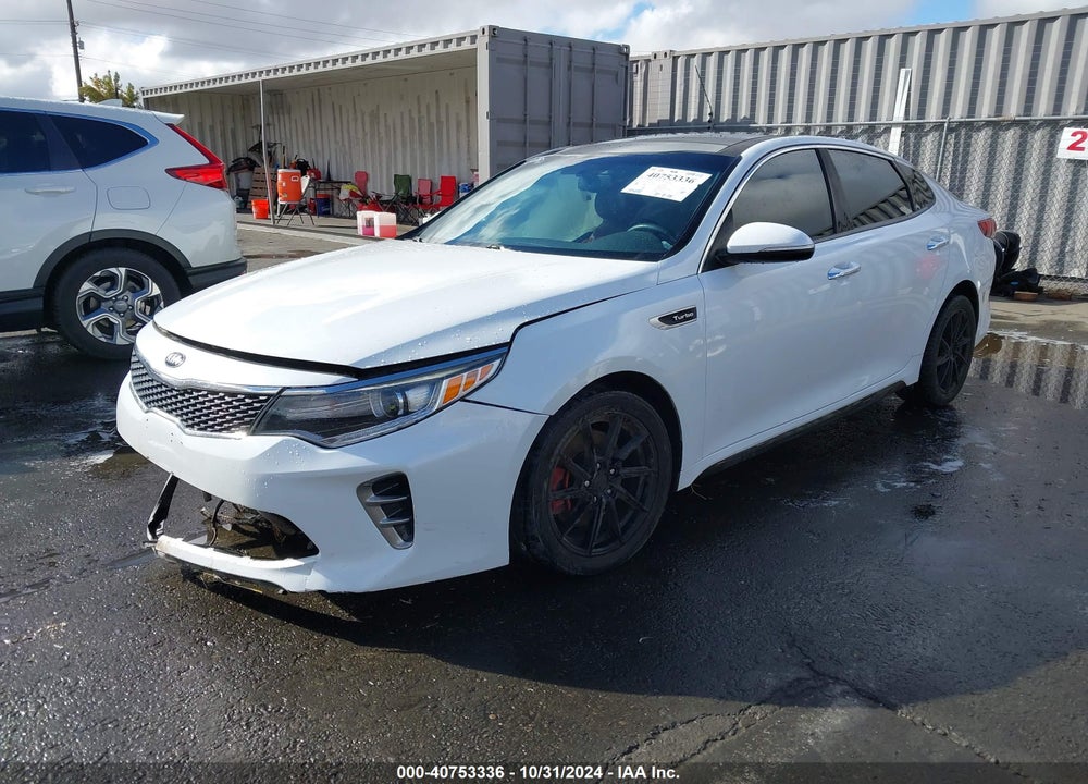 2016 KIA OPTIMA SX TURBO VIN: 5XXGW4L27GG016710