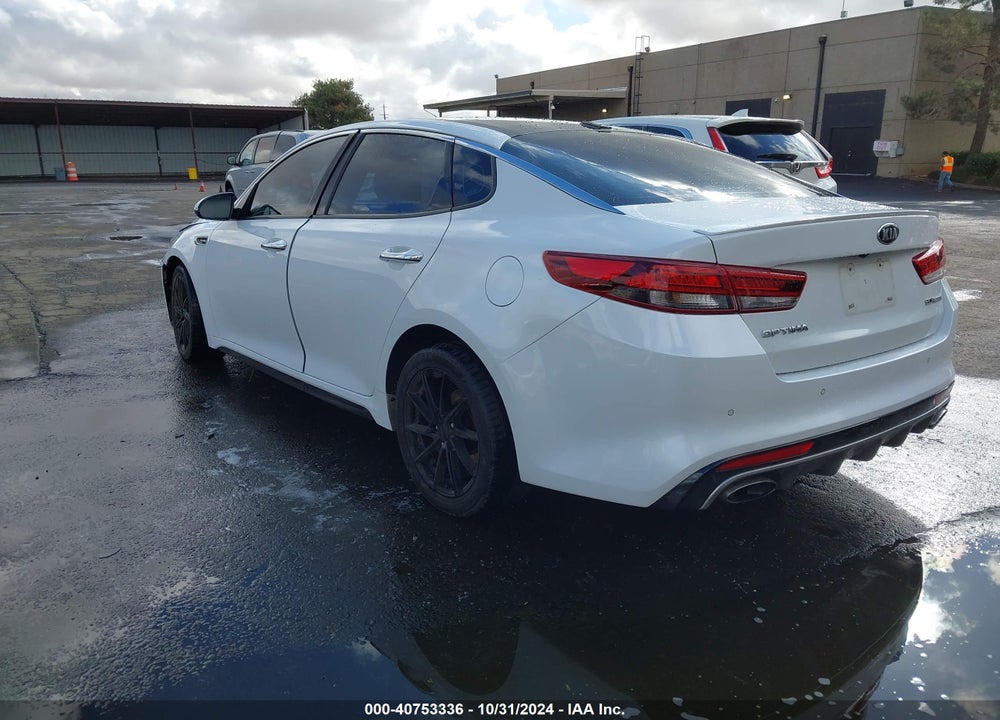 2016 KIA OPTIMA SX TURBO VIN: 5XXGW4L27GG016710