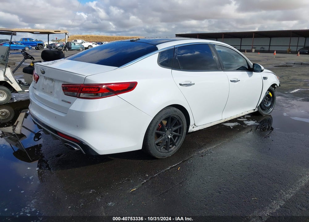 2016 KIA OPTIMA SX TURBO VIN: 5XXGW4L27GG016710