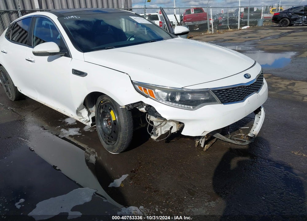 2016 KIA OPTIMA SX TURBO VIN: 5XXGW4L27GG016710