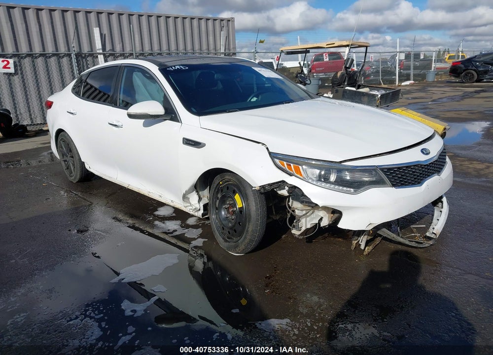2016 KIA OPTIMA SX TURBO VIN: 5XXGW4L27GG016710