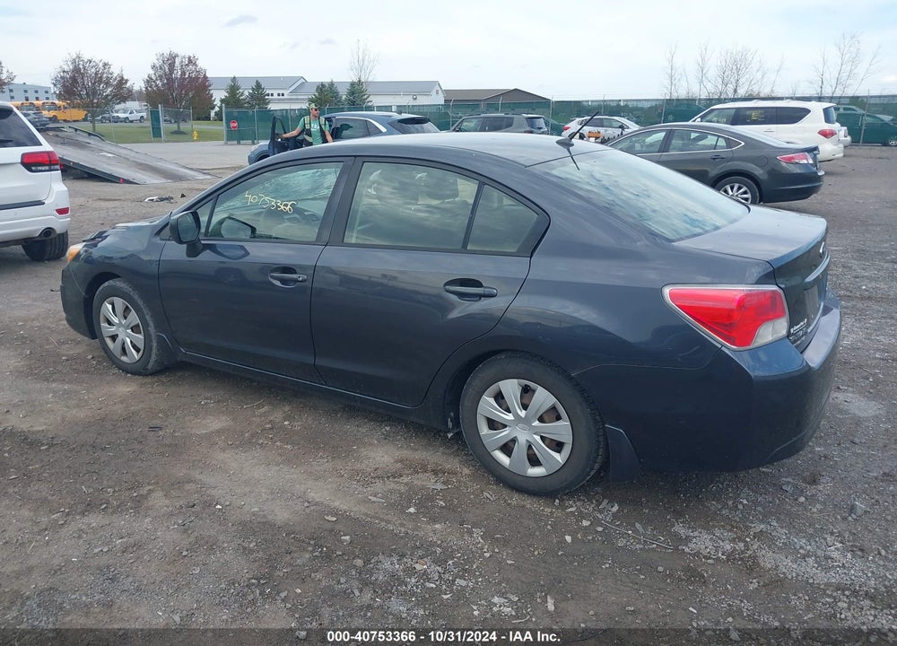 2013 SUBARU IMPREZA 2.0I VIN: JF1GJAA65DH015742