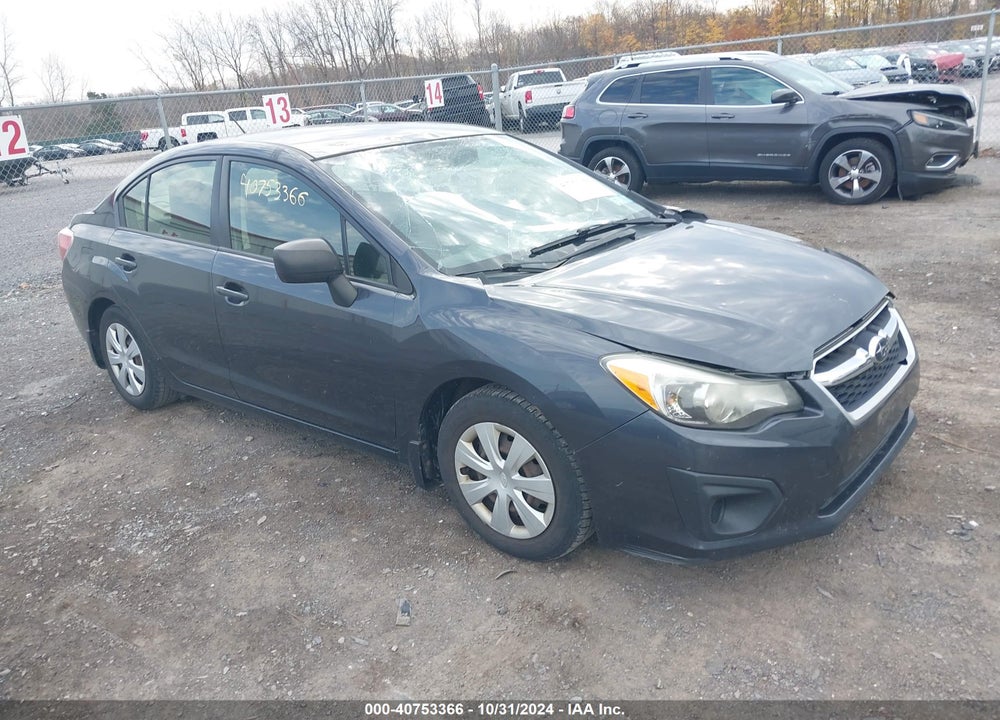 2013 SUBARU IMPREZA 2.0I VIN: JF1GJAA65DH015742