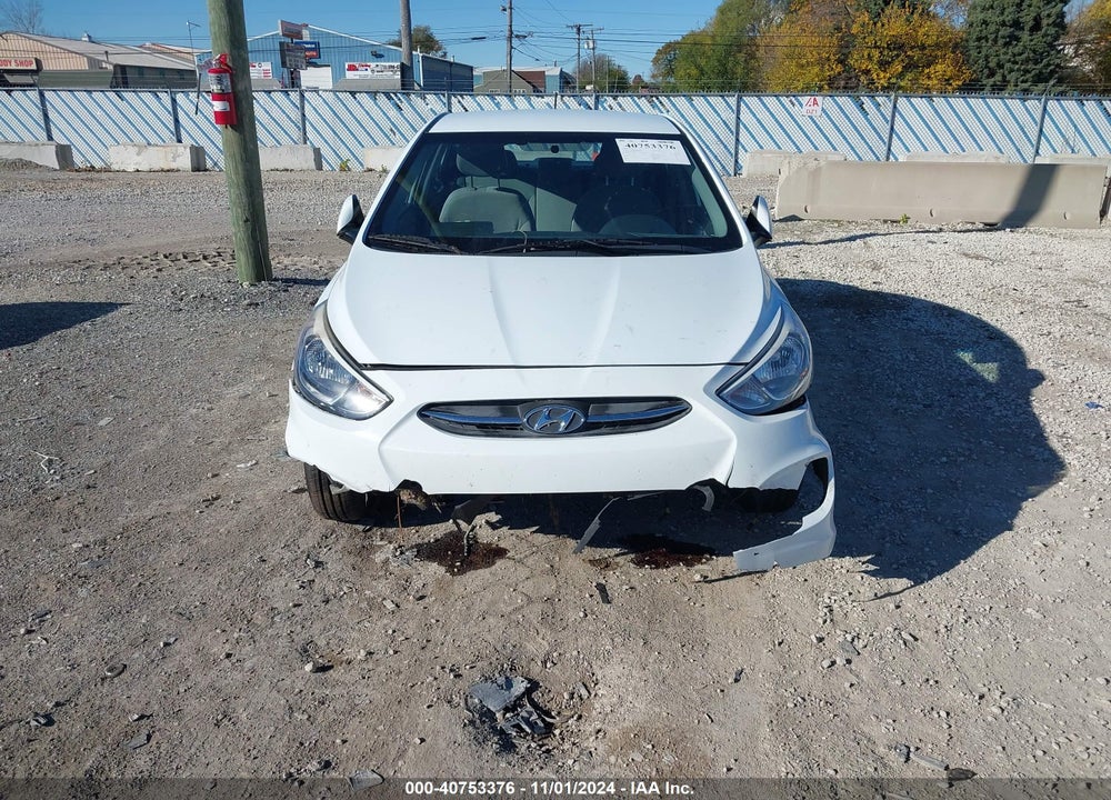 2016 HYUNDAI ACCENT SE VIN: KMHCT4AE6GU106683