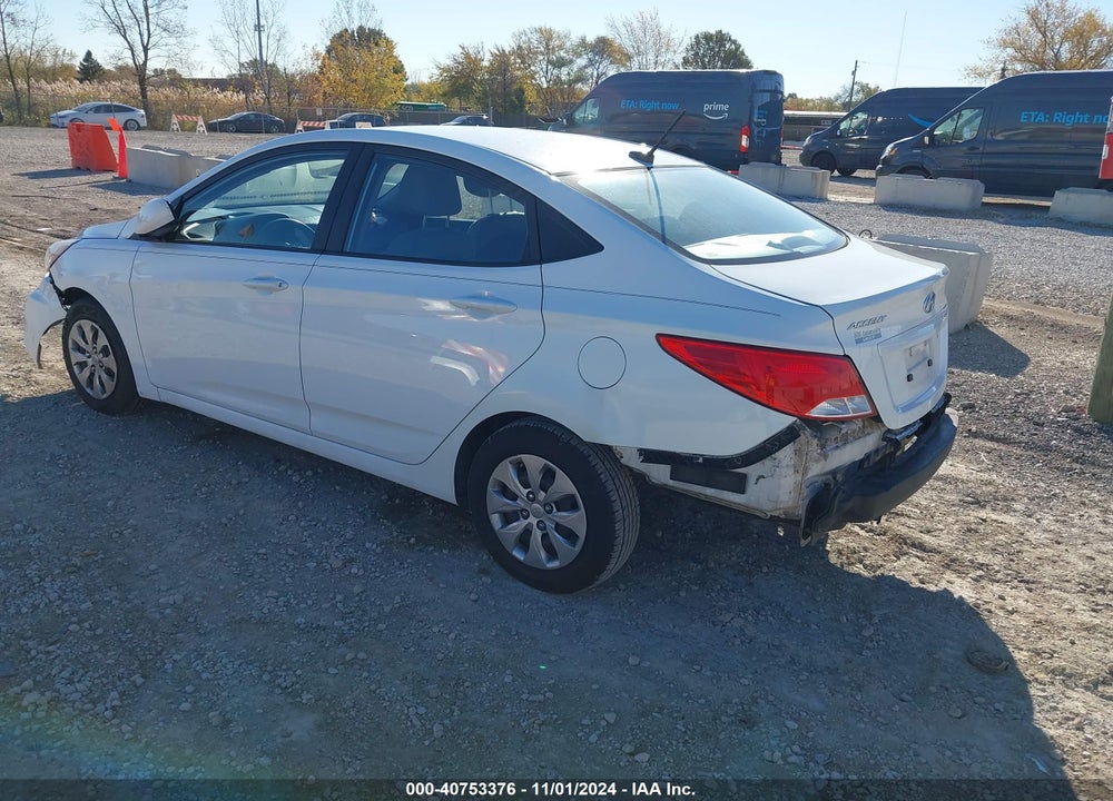2016 HYUNDAI ACCENT SE VIN: KMHCT4AE6GU106683