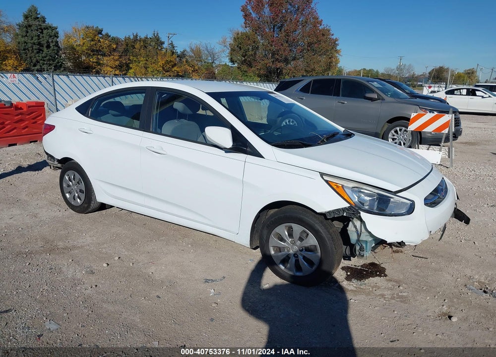 2016 HYUNDAI ACCENT SE VIN: KMHCT4AE6GU106683