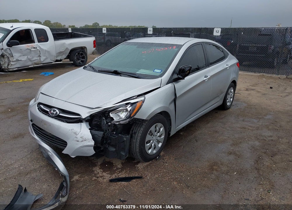 2015 HYUNDAI ACCENT GLS VIN: KMHCT4AE9FU916579