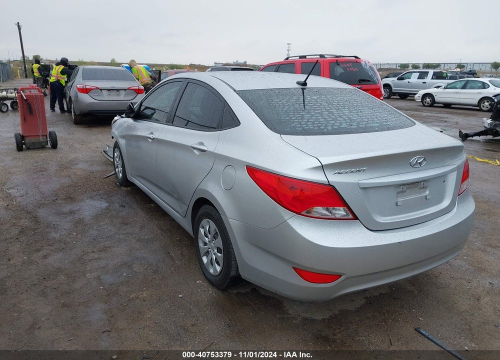 2015 HYUNDAI ACCENT GLS VIN: KMHCT4AE9FU916579