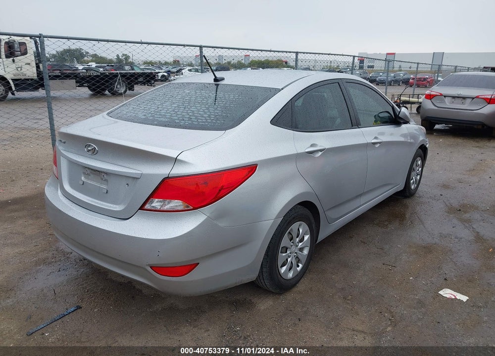 2015 HYUNDAI ACCENT GLS VIN: KMHCT4AE9FU916579