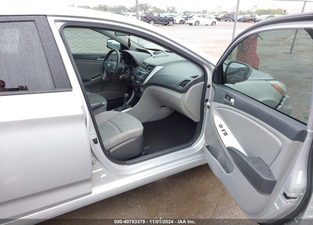 2015 HYUNDAI ACCENT GLS VIN: KMHCT4AE9FU916579