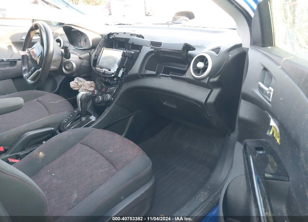 2017 CHEVROLET SONIC LT AUTO VIN: 1G1JD6SH0H4159144