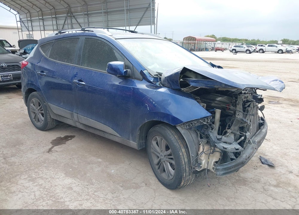 2014 HYUNDAI TUCSON SE VIN: KM8JU3AG9EU925216