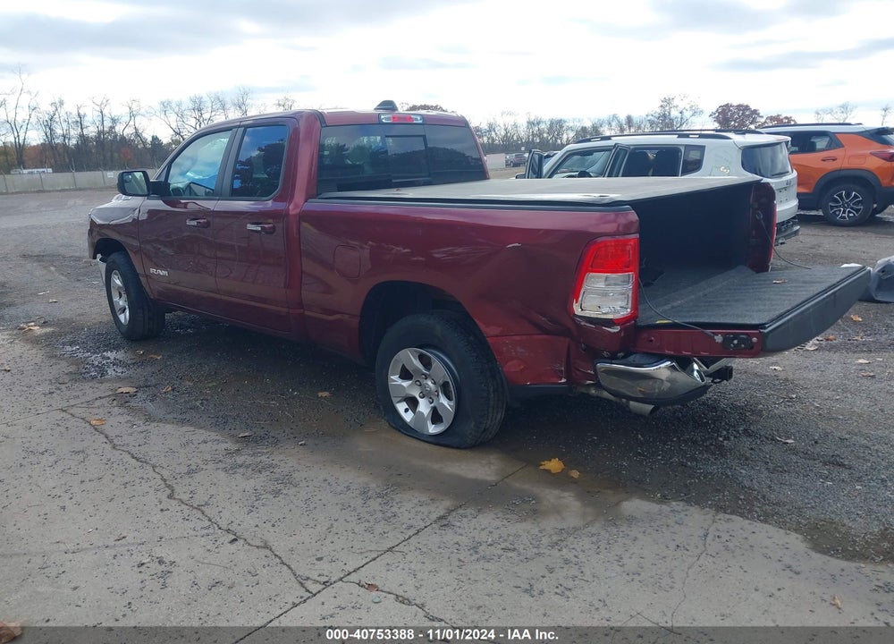 2020 RAM 1500 BIG HORN 4X4 6'4 BOX VIN: 1C6SRFBT4LN341649