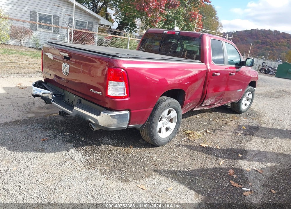 2020 RAM 1500 BIG HORN 4X4 6'4 BOX VIN: 1C6SRFBT4LN341649