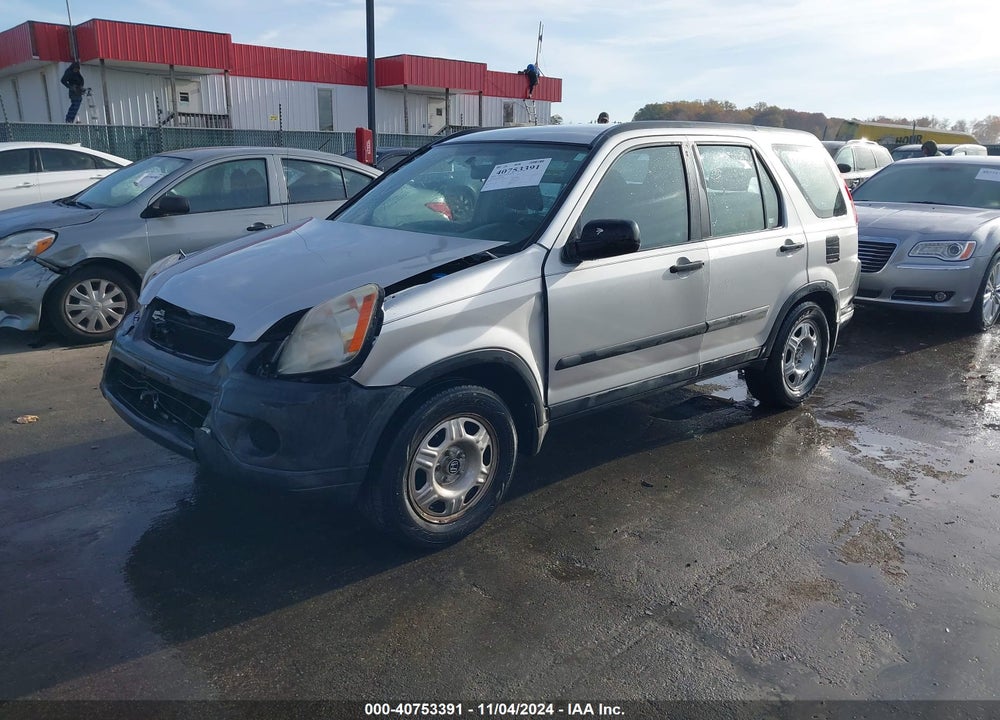 2006 HONDA CR-V LX VIN: SHSRD68586U401801