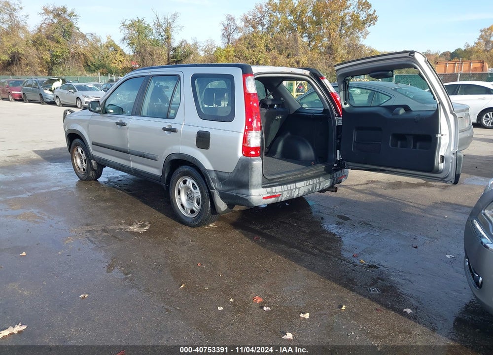 2006 HONDA CR-V LX VIN: SHSRD68586U401801