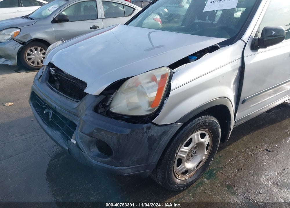 2006 HONDA CR-V LX VIN: SHSRD68586U401801