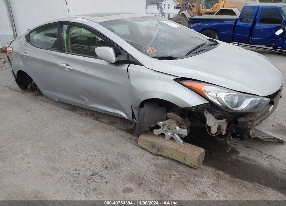 2013 HYUNDAI ELANTRA LIMITED VIN: 5NPDH4AE3DH362456