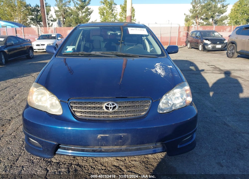 2005 TOYOTA COROLLA XRS VIN: 2T1BY32E55C474311