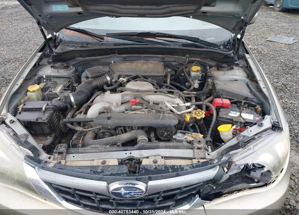 2008 SUBARU IMPREZA WAGON (NATL) I W/PREMIUM PKG VIN: JF1GH61608H816674