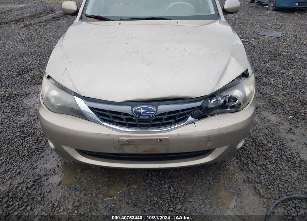 2008 SUBARU IMPREZA WAGON (NATL) I W/PREMIUM PKG VIN: JF1GH61608H816674
