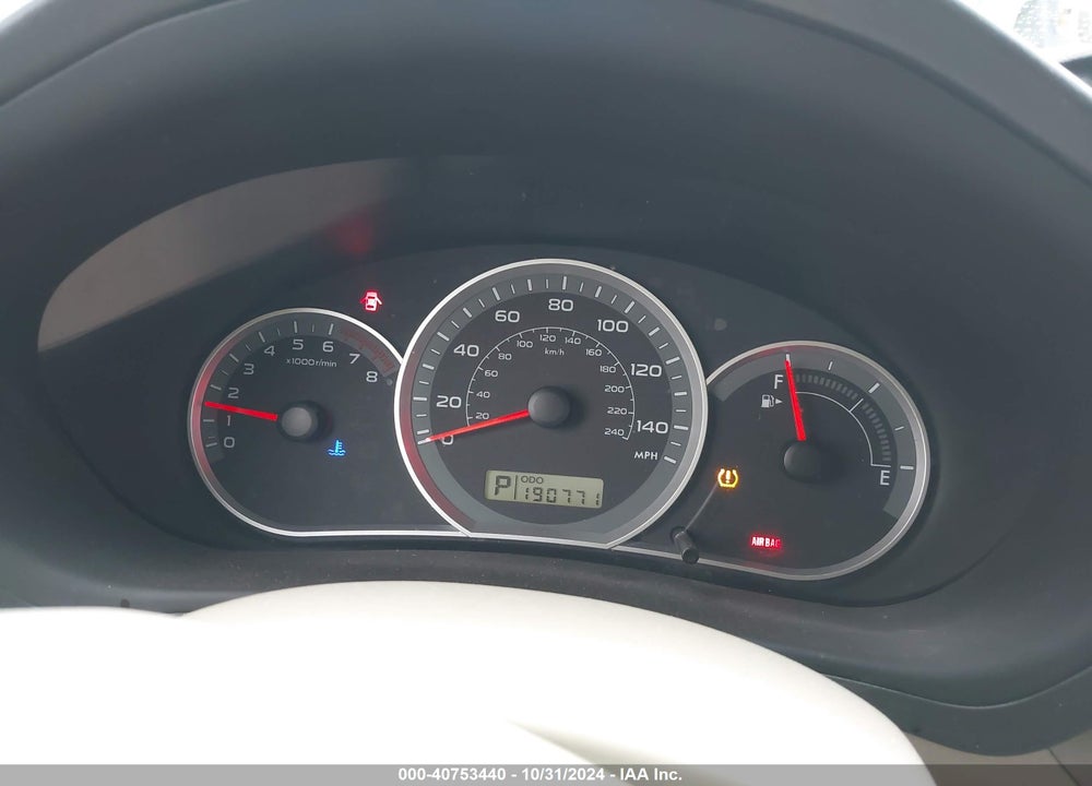 2008 SUBARU IMPREZA WAGON (NATL) I W/PREMIUM PKG VIN: JF1GH61608H816674