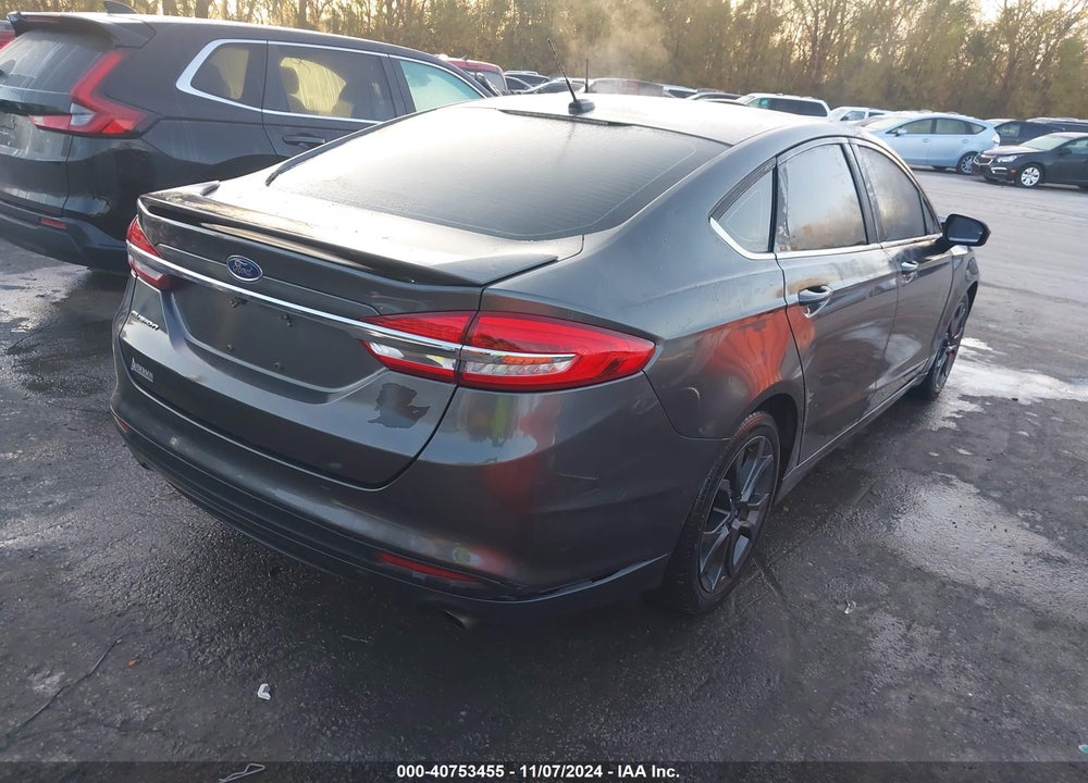 2018 FORD FUSION S VIN: 3FA6P0G79JR115048