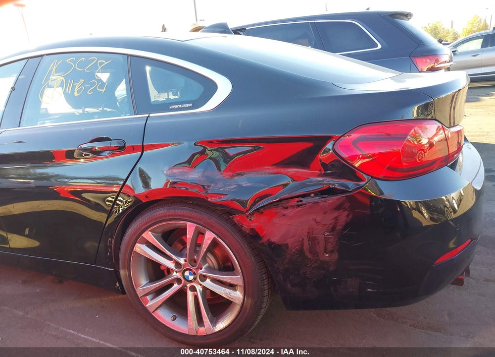 2018 BMW 430I GRAN COUPE VIN: WBA4J1C56JBG76440