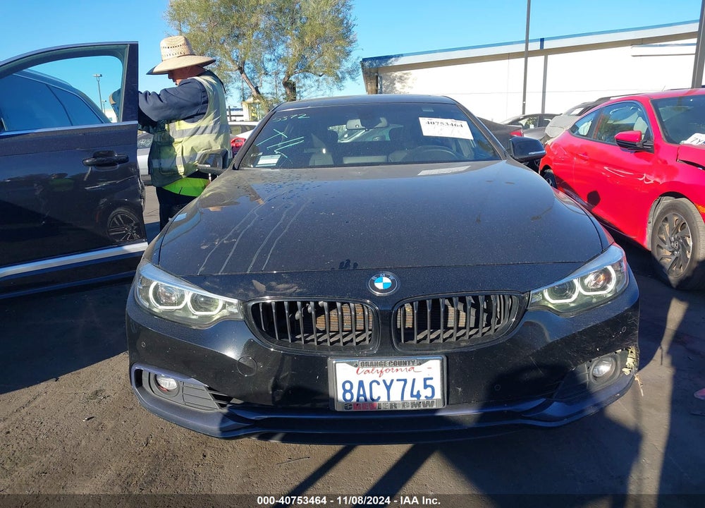 2018 BMW 430I GRAN COUPE VIN: WBA4J1C56JBG76440
