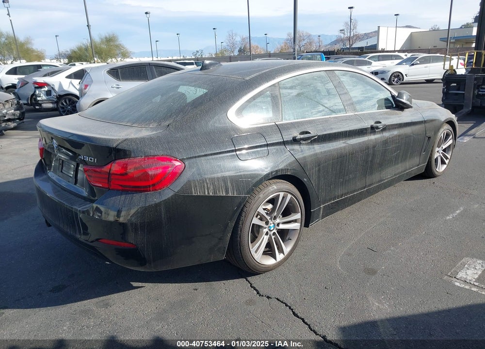2018 BMW 430I GRAN COUPE VIN: WBA4J1C56JBG76440