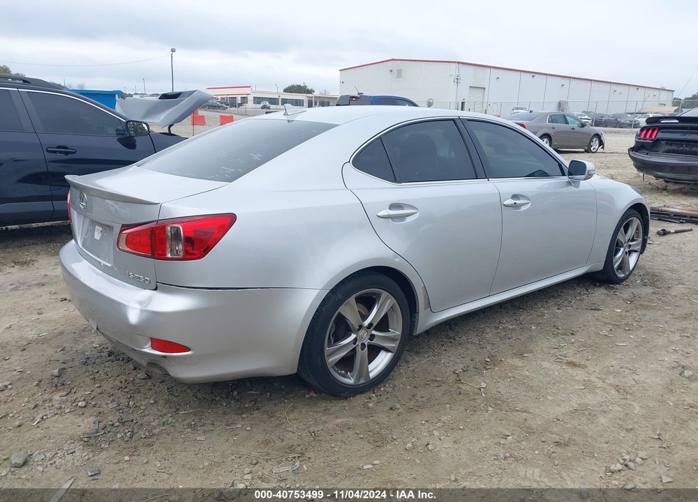 2012 LEXUS IS 250 VIN: JTHBF5C22C5180928