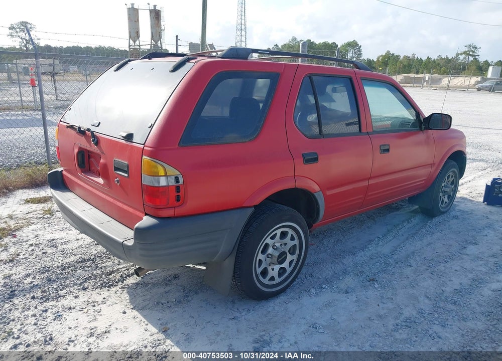 1998 ISUZU RODEO LS/S VIN: 4S2CK58W5W4308008