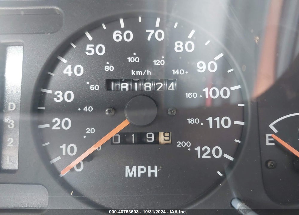 1998 ISUZU RODEO LS/S VIN: 4S2CK58W5W4308008