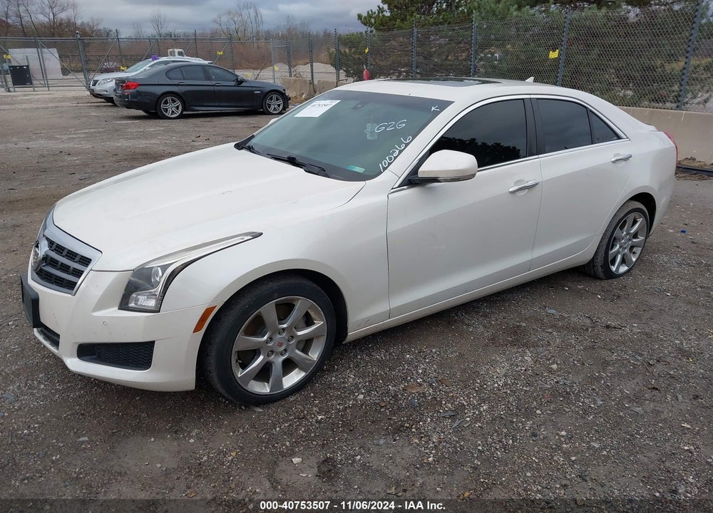 2013 CADILLAC ATS VIN: 1G6AH5R3XD0100266