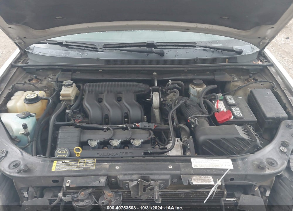 2007 MERCURY MONTEGO PREMIER VIN: 1MEHM43167G607104