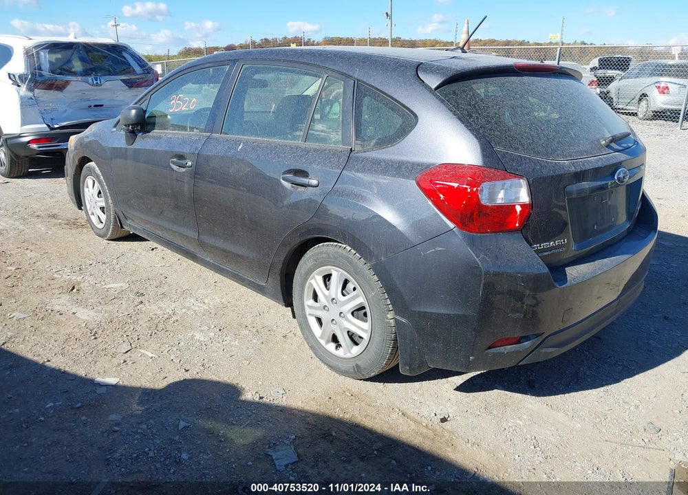 2014 SUBARU IMPREZA 2.0I VIN: JF1GPAA68E8278730