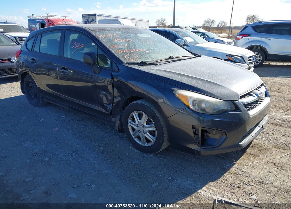 2014 SUBARU IMPREZA 2.0I VIN: JF1GPAA68E8278730