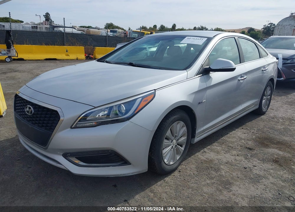 2016 HYUNDAI SONATA HYBRID SE VIN: KMHE24L19GA011865