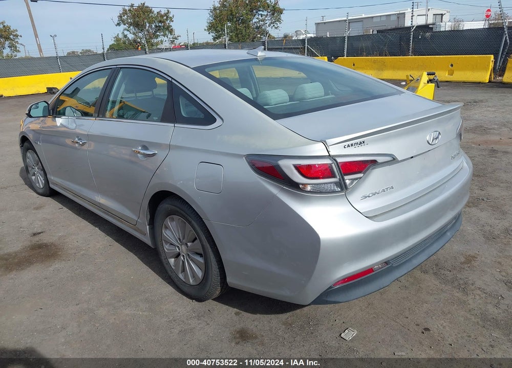 2016 HYUNDAI SONATA HYBRID SE VIN: KMHE24L19GA011865